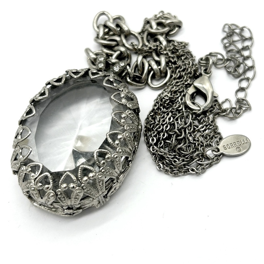 Sorrelli Huge Crystal Pendant Necklace
